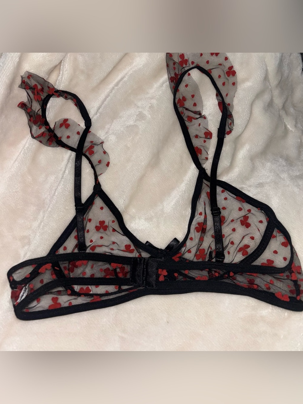 Black mesh Lingerie set - Picture 4 of 6